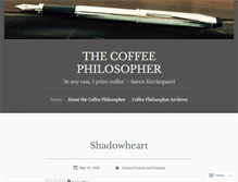 Tablet Screenshot of coffeephilosopher.com